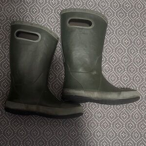 Bogs Kids Green Rain & Snow Boots